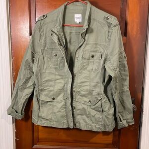 Olive Green Utility Jacket